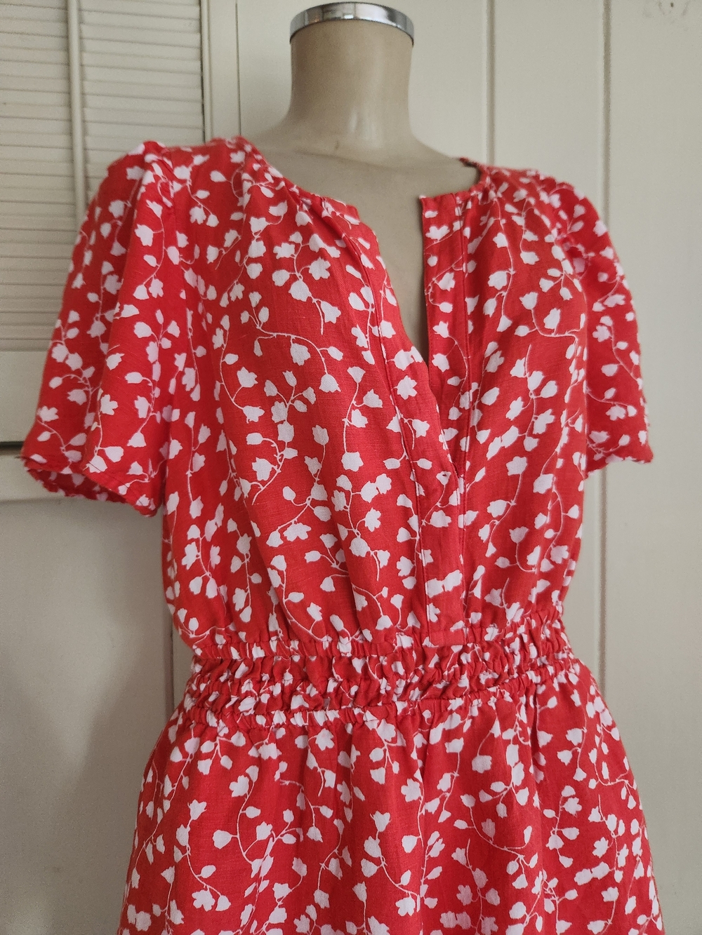 Anthropologie The Somerset Romper. Linen Blend - Picture 13 of 13